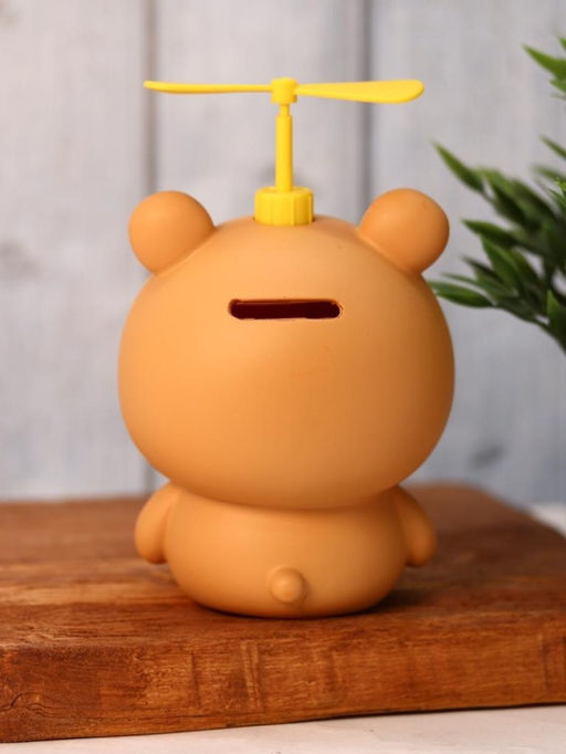 Kопилка - ночник Baby bear fan, brown