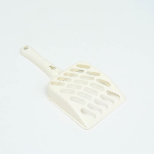 Туалет для кошек округлый с бортиком и совком 38 x 28 x 15 см, синий - Пижон фото 6