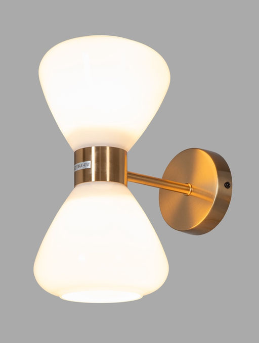 Бра MBM-5904/2, 1×40 Вт, E27, цвет латунь