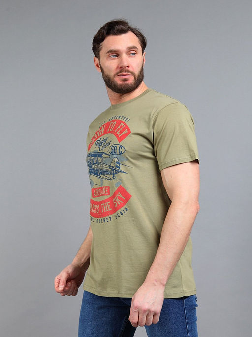 Футболка мужская _ 02285//Airplane - F5 фото 2