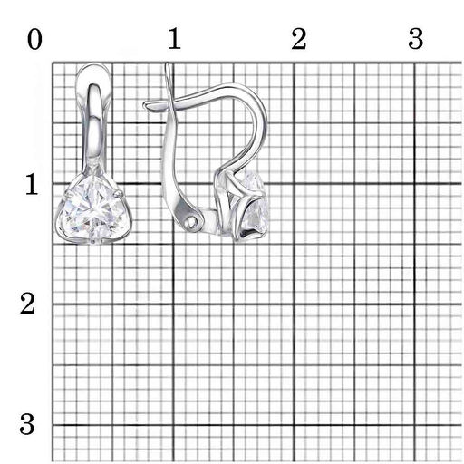 СЕРЬГИ 33814354Д - Красная пресня фото 3