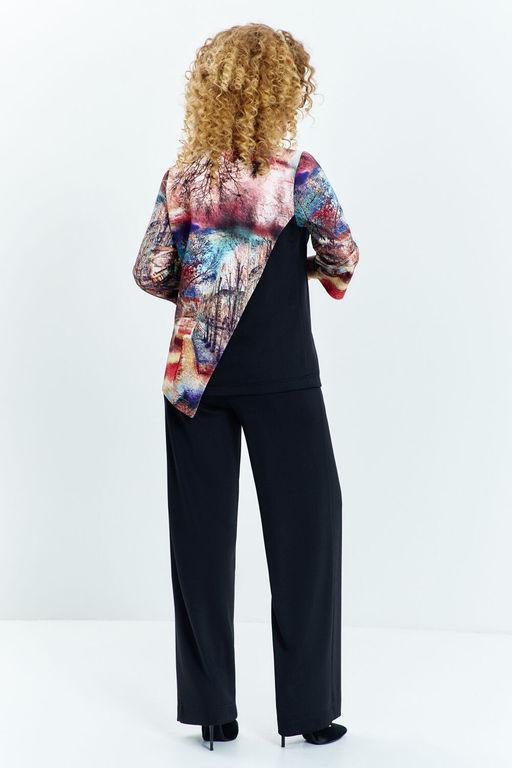 Костюм Euro Moda 626 черный, город