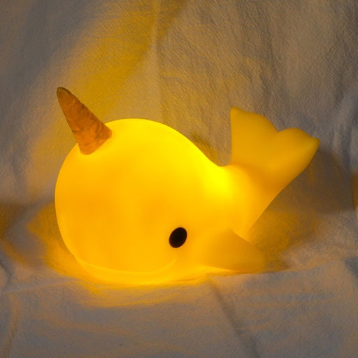 Ночник iLikeGift "Whalecorn", yellow (12*14 см)