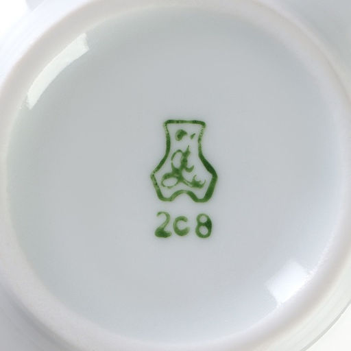 Пиала Добрушский завод «Гуси», 330 мл, d=11 см, фарфор, белая, рисунок МИКС