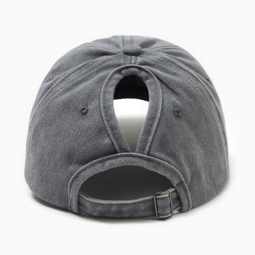 Кепка женская MINAKU деним, серая, размер 56-58