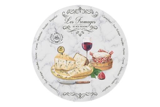 Набор закусочных тарелок Fromage (цветной), 19 см, 4 шт - Easy life фото 4
