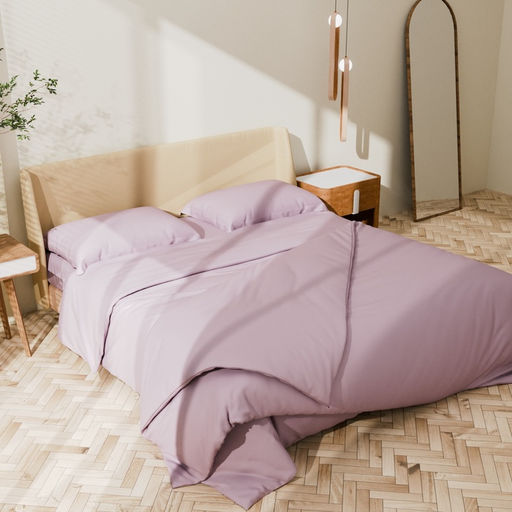 Постельное бельё Этель Дуэт Lilac field 143х215-2шт, 215х240, 50х70+3-2 шт, мако-сатин, 114г/м2 фото 12