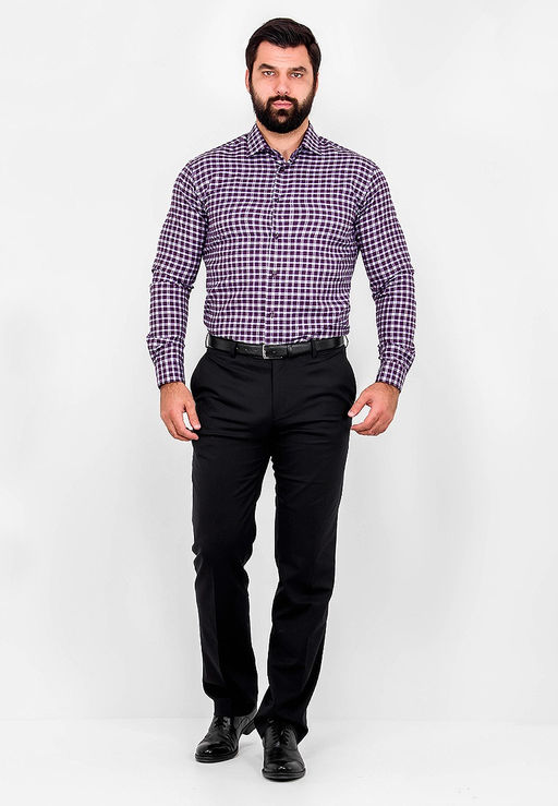 Сорочка мужская длинный рукав GREG 725/139/112/FL/Z/1p  фото 5