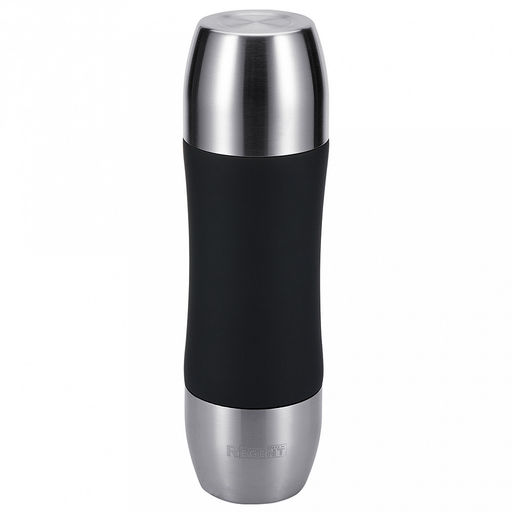 Термос из нержавеющей стали "Linea BULLET" 0,75л, 9х9х31см, двойные стенки с вакуумной изоляцией, в комплекте с двумя кружками, цветная коробка, "Regent" (Китай)
