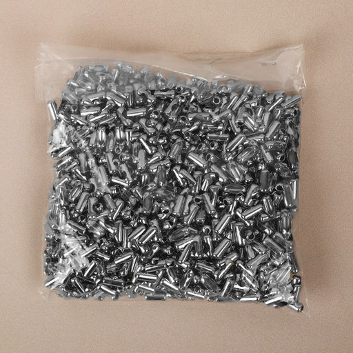 Цена за 1000 шт. Застёжка для цепочки с шариками, d = 4 мм, цвет серебряный - Simaland фото 2