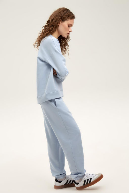 ЕВТ 4097/голубой кашемир брюки жен