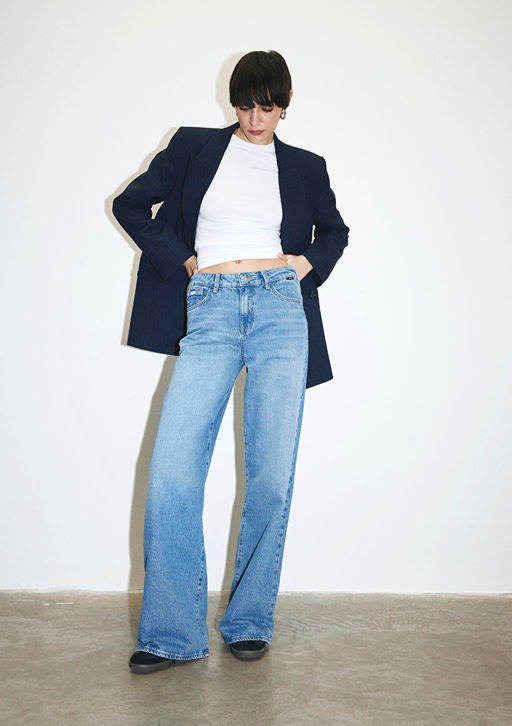 Florida Street Indigo Mavisi Jean Pantolon