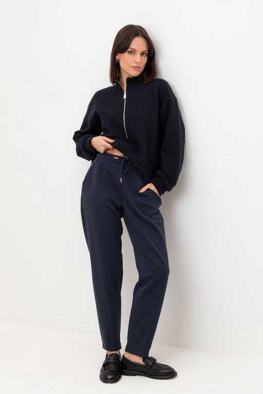 ЕВТ 4121/индиго брюки жен