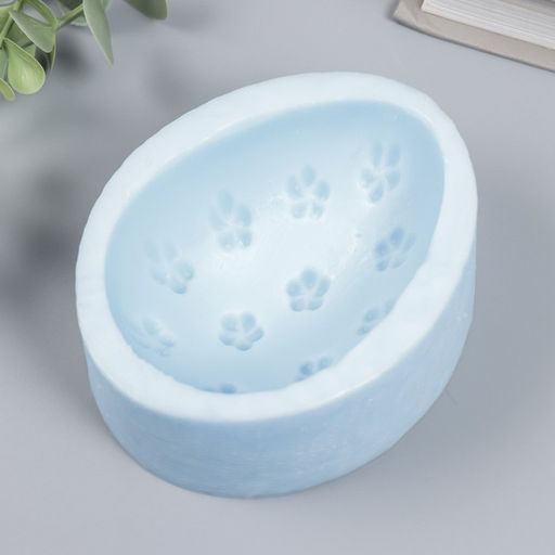 Молд силиконовый "Яйцо в цветочек" 8,5х6,5 см