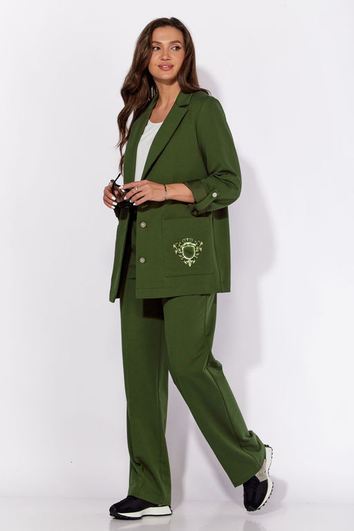 Костюм ТАиЕР 1215 зеленый  фото 5