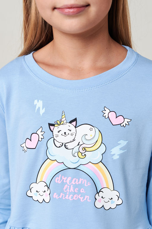 Платье В облаках дл. рукав детское