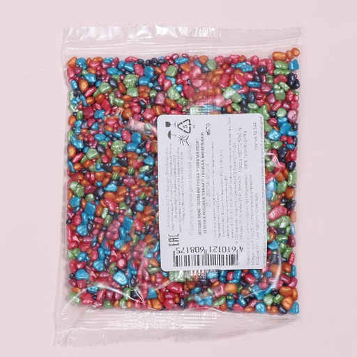 Цена за 2 шт. Кондитерская посыпка с мягким центром Крошка Люкс, перламутровая, 50 г - Кондимир фото 4