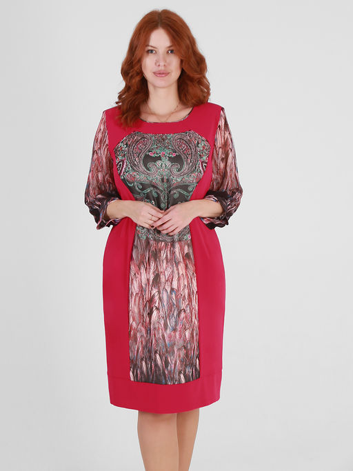 ДЖЕРЗА 1173.С1 Платье - Almond фото 4