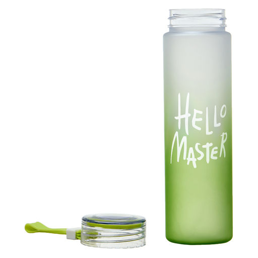 Бутылка для воды Hello Master, 500 мл, 22×6 см, зеленая
