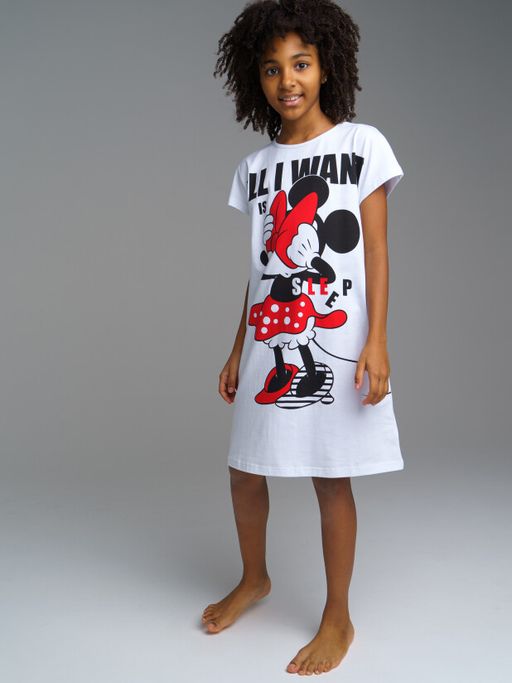 Сорочка ночная PlayToday Disney Minnie Mouse хлопок с эластаном в ассортименте  фото 2