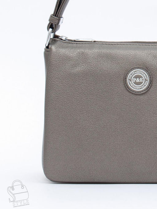 Сумка женская  1366-122 silver gray  Polina&Eiterou