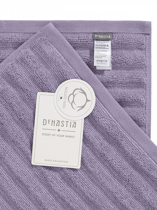 Полотенце для лица 50x90 лавандовый махровая ткань - Lucky фото 5