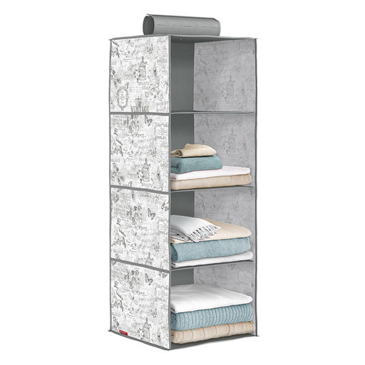 Кофр подвесной для хранения, 4 секции, 30*30*84 см Valiant  фото 37