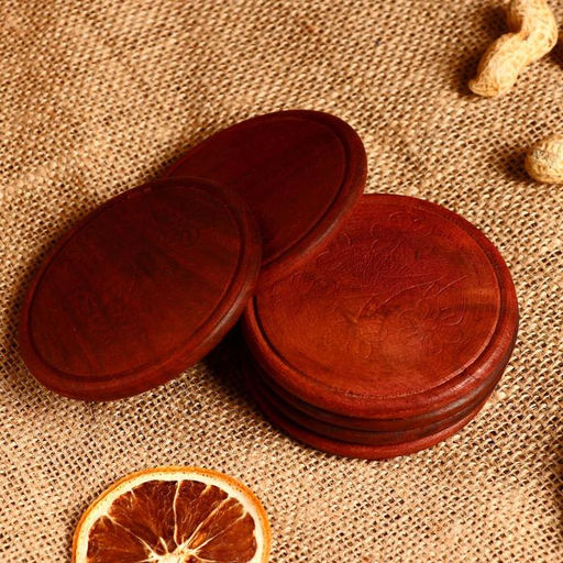 Подставки под горячее «Кресло», 6 шт., 6.5×8×13 см, дерево