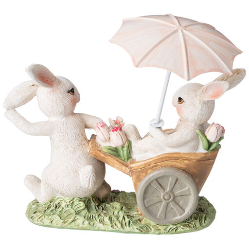 СТАТУЭТКА КРОЛИКИ 17Х8,5Х17 СМ - Lefard фото 3