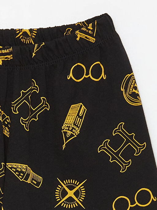 Beli Lastikli Bask?l? K?z ?ocuk Pijama ?ort - Waikiki фото 3