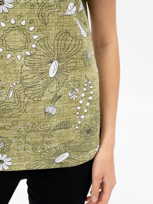 Футболка жен.арт.217-17,зеленая - Binita фото 5