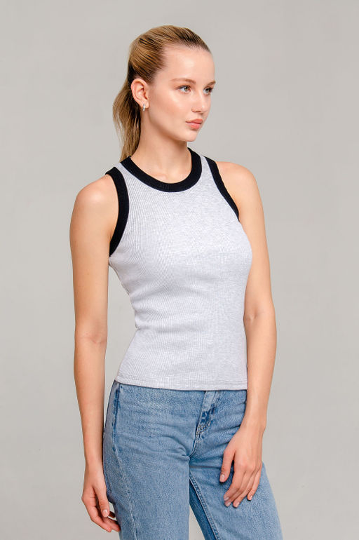 Арт.3202/3 Майка женская 42-46 (3 шт) Цвет:серый - Калинка фото 3