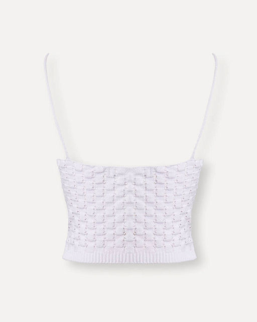 Вязаная блузка-топ - Incity фото 6