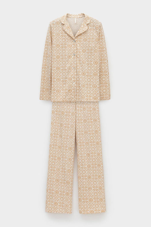 Е 20124/теплое молоко,фреска пижама жен - Very neat фото 2