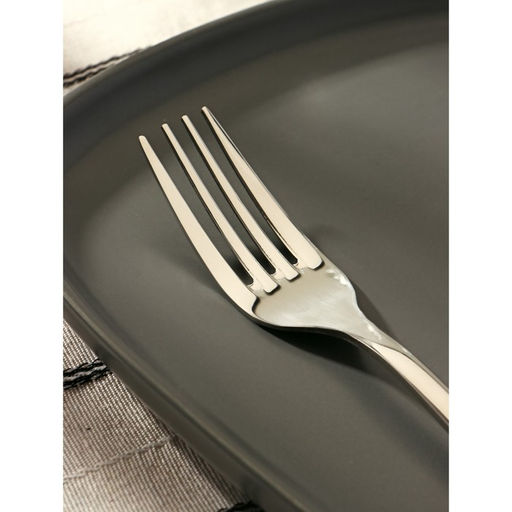 Вилка столовая из нержавеющей стали Magistro Эми, h=20,5 см, цвет серебряный  фото 2