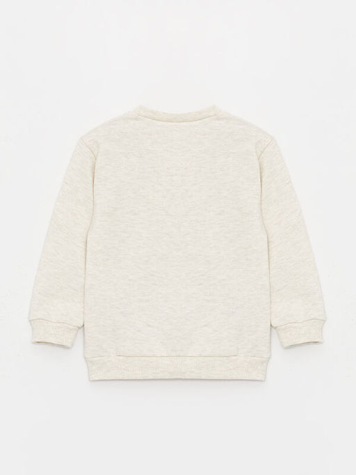 Bisiklet Yaka Bask?l? Erkek Bebek Sweatshirt - Waikiki фото 3
