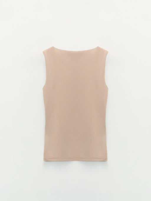 Базовый топ с широкими бретелями / Zarina  фото 2