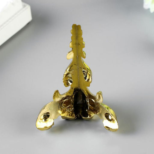 Цена за 8 шт. Уголок (ножка) для шкатулки «Фигурная», 6.2×4 см