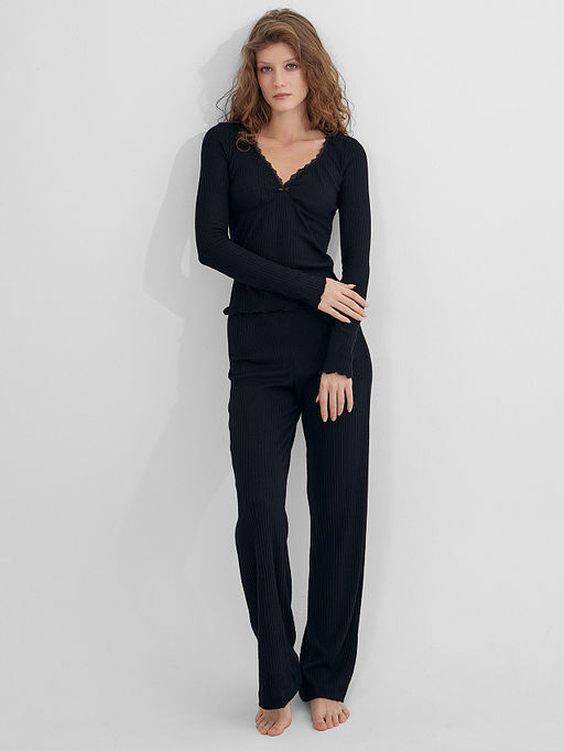 Комплект домашний женский черный - Mark formelle фото 7