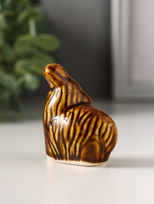 Цена за 10 шт. Фигурка фарфор «Барашек», 5.5×5×3 см, МИКС
