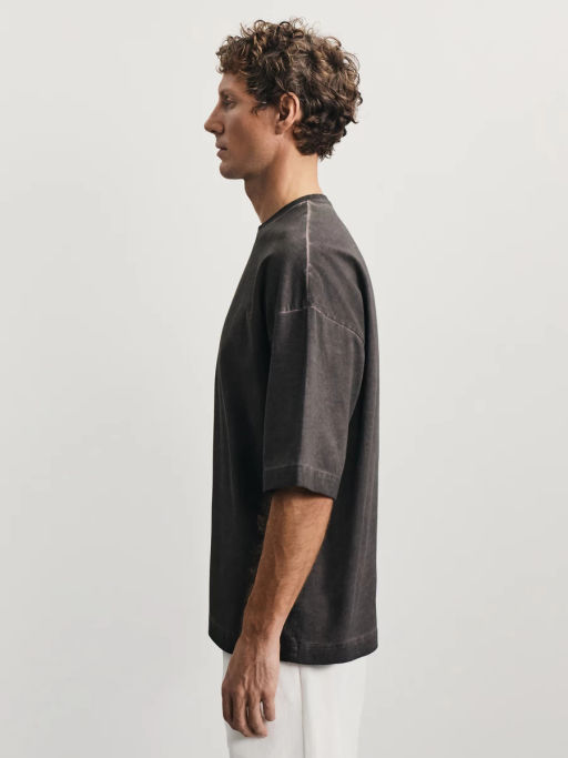 Футболка с эффектом garment dye / Zarina  фото 4