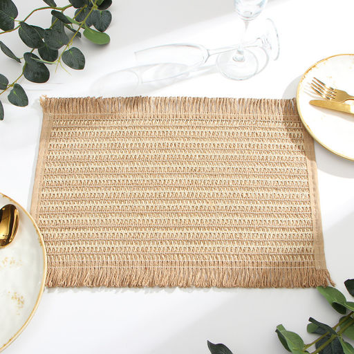 Салфетка Доляна цв.бежевый,30*45 см  фото 2