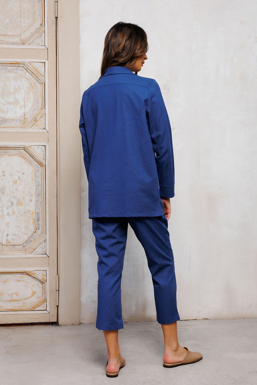 323-1 Жакет льняной женский