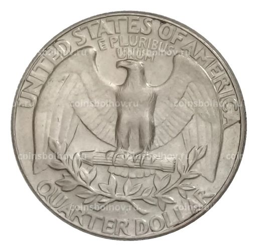 1/4 доллара (25 центов) 1974 года D США