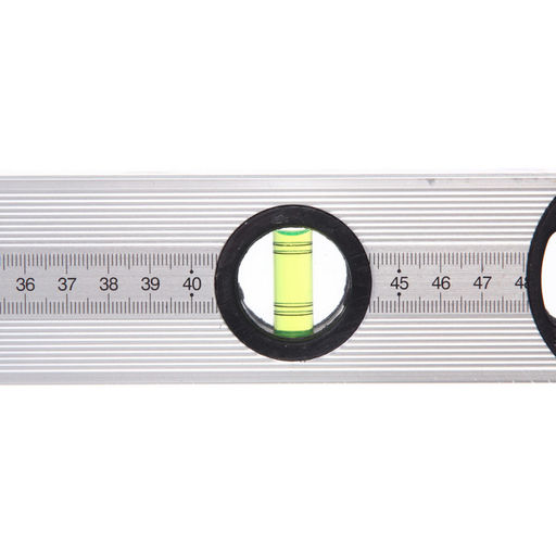 Уровень строительный алюминиевый Lamboss, 3 глазка, 50см