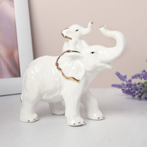 Статуэтка Слоны 12х13 см / B1915 /уп 36/ - Галеонтрейд фото 6