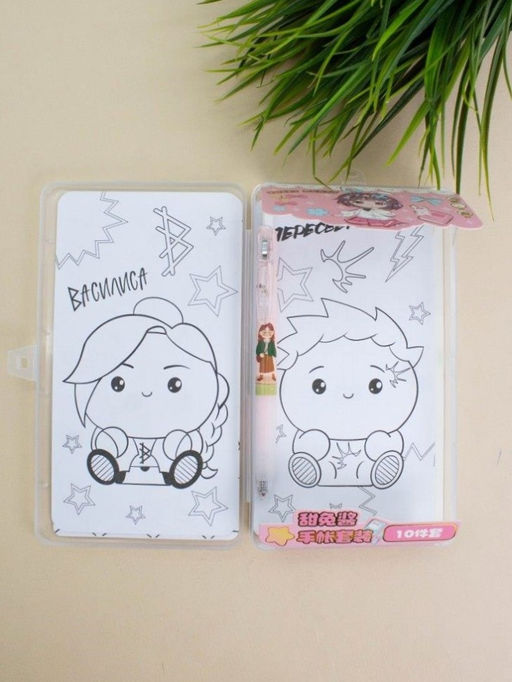 Клеевая ручка с блестками 4 цвета "Sweet party", pink