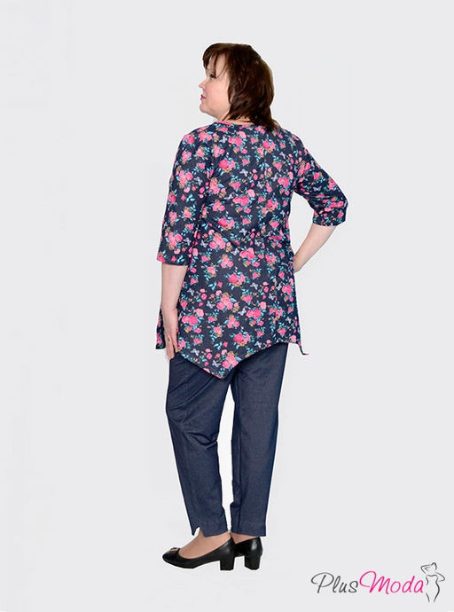 Туника Модель №6 размеры 52-66 - Plusmoda фото 2