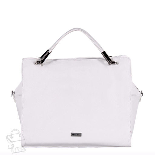 Сумка женская кожаная 98040 white Velina Fabbaino-Safenta/30 в Новосибирске