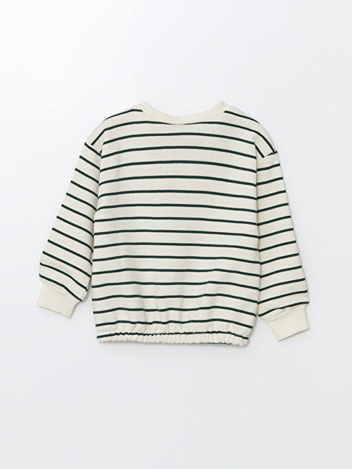 Bisiklet Yaka K?z ?ocuk Sweatshirt